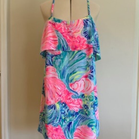 NWT LILLY PULITZER Beach Please Lexi mini slip dress - Picture 2 of 11